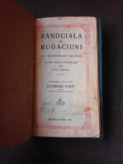 RANDUIALA DE RUGACIUNI, ADUNATE DE GEORGIU PAPP