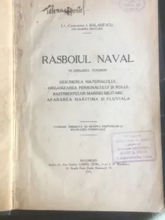 Rasboiul Naval - I. Balanescu