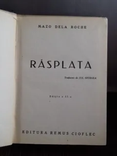 RASPLATA - MAZO DE LA ROCHE