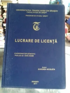 RASPUNDEREA COMITENTULUI PENTRU FAPTA PREPUSULUI/LUCRARE DE LICENTA - GUGONEA NICOLETA