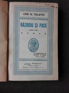 RAZBOIU SI PACE - LEW.N. TOLSTOI, EDITIE ILUSTRATA