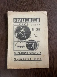 Realitatea Ilustrata Anul VIII Nr. 36 9 septembrie 1934