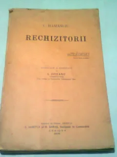 RECHIZITORII - C. HAMANGIU