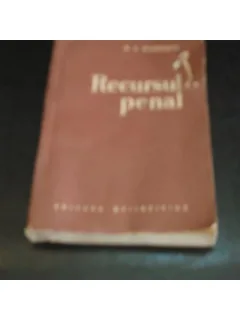 RECURSUL PENAL - D.V.MIHAESCU