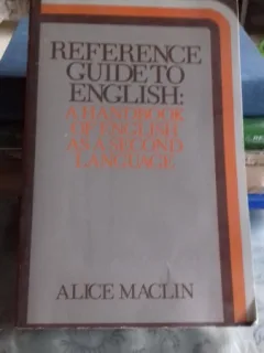 REFERENCE GUIDE TO ENGLISH - ALICE MACLIN