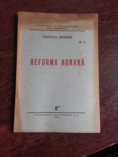 REFORMA AGRARA, COLECTIA MEMORII NR.2/1945