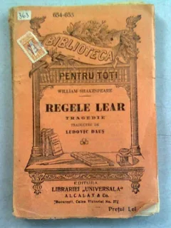 REGELE LEAR - W. SHAKESPEARE