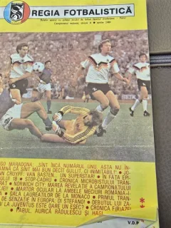 Regia Fotbalistica - Buletin Meciul Sportiv Studentesc - Farul  aprilie 1989