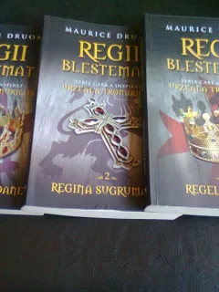 REGII BLESTEMATI - MAURICE DRUON   3 VOLUME