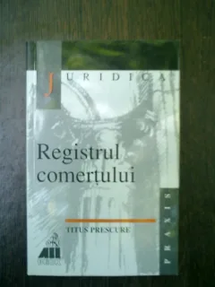 Registrul comertului - Titus Prescure