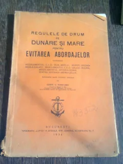 REGULELE DE DRUM PE DUNARE SI MARE PENTRU EVITAREA ABORDAJELOR