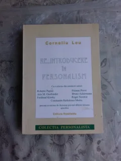 RE...INTRODUCERE IN PERSONALISM - CORNELIU LEU
