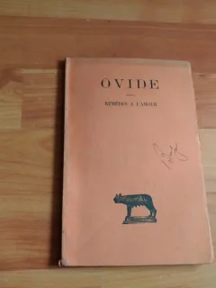 REMEDES A L'AMOUR- OVIDE