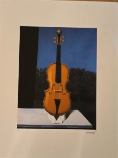 Rene Magritte - Un peu de l ame des bandits / A little of the bandit s soul, litografie originala