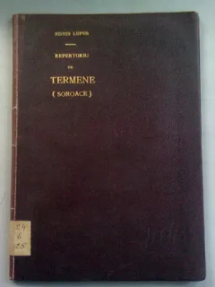 REPERTORIU DE TERMENELE (SOROACELE) PREVAZUTE DE CODURILE, LEGILE SI REGULAMENTELE UZUALE - JUSTIN LUPUS