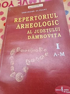 Repertoriul arheologic al judetului Dambovita - Gheorghe Olteanu  vol.I