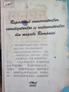 Repertoriul conservatorilor, investigatorilor și restauratorilor din muzeele României