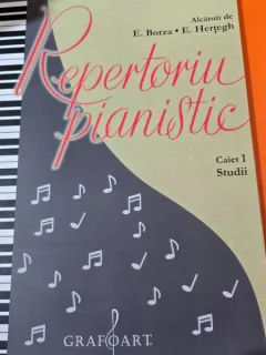 Repertoriul pianistic. Caiet 1 Studii - E. Borza, E. Herteg