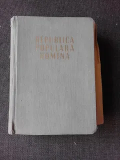 REPUBLICA POPULARA ROMANA, COLECTIV DE AUTORI  (ECONOMIE, ARTA SI CULTURA, ADMINISTRATIE, HARTI ETC)