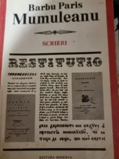 Restitutio - Barbu Paris Mumuleanu