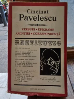 Restitutio. Versuri, epigrame, amintiri, corespondenta - Cincinat Pavelescu