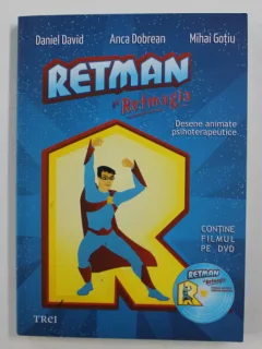 Retman, desene animate psihoterapeutice - Daniel David  contine DVD