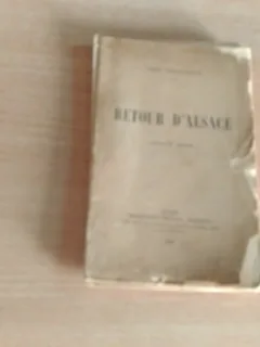 RETOUR DßALSACE+AOUT 1914+JEAN GIRAUDOUX