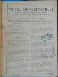 Revista Amicul agricultorului - 22 numere/1892  (de la 1 la 22)