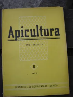 REVISTA APICULTURA NR. 6/1958   CAIET SELECTIV