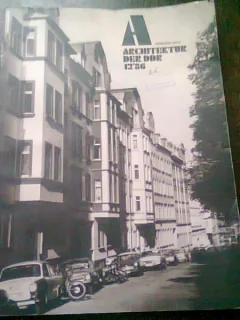 REVISTA ARCHITEKTUR DER DDR NR.12/86 (REVISTA DE ARHITECTURA, TEXT IN LIMBA GERMANA)