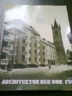 REVISTA ARCHITEKTUR DER DDR NR.1/86 (REVISTA DE ARHITECTURA, TEXT IN LIMBA GERMANA)