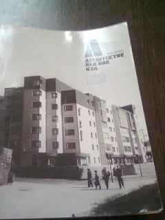 REVISTA ARCHITEKTUR DER DDR NR.6/86 (REVISTA DE ARHITECTURA, TEXT IN LIMBA GERMANA)