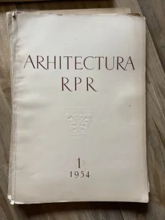 Revista Arhitectura RPR nr.1/1953