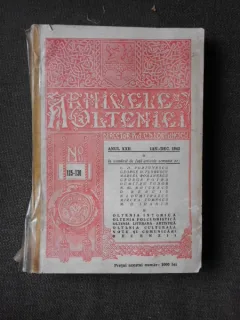 Revista Arhivele Olteniei nr.125-130/1943