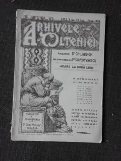 Revista Arhivele Olteniei nr.23/1926
