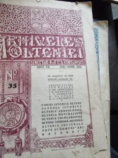 Revista Arhivele Olteniei nr.35/1928