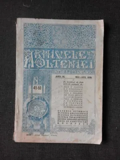 Revista Arhivele Olteniei nr.49-50/1930