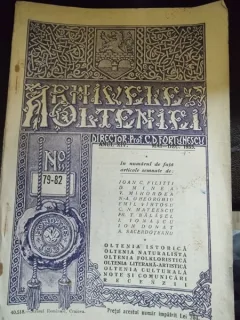 Revista Arhivele Olteniei nr.79-82/1935