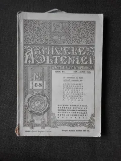 Revista Arhivele Olteniei nr.83-85/1938