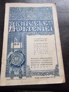 Revista Arhivele Olteniei nr.86-88/1936