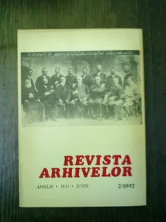 Revista arhivelor aprilie-mai-iunie 2/1992