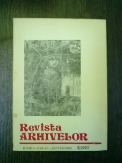 Revista arhivelor iunie-august-septembrie 3/1992