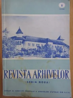 Revista Arhivelor Nr. 1, 1958