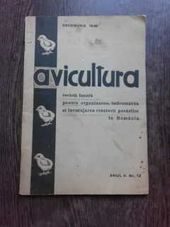 REVISTA AVICULTURA NR.12/1938