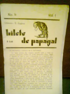 REVISTA BILETE DE PAPAGAL NR.11/VOL I