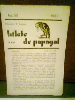 REVISTA BILETE DE PAPAGAL NR.20/VOL I