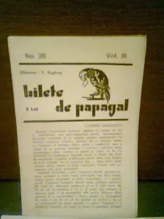 REVISTA BILETE DE PAPAGAL NR.26/VOL III