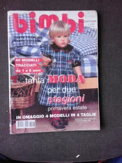 REVISTA BIMBI NR.27/1996, TEXT IN ITALIANA SI SPANIOLA, REVISTA DE MODA PENTRU COPII