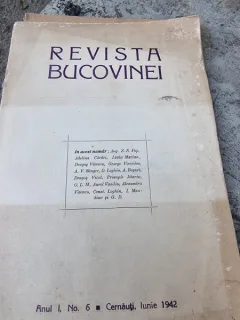 Revista Bucovinei Anul I Nr. 6 Iunie 1942