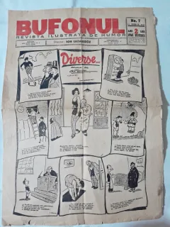 Revista Bufonul nr.7/1941  (revista ilustrata de humor)
